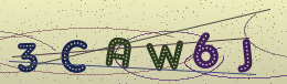 Gambar kode CAPTCHA